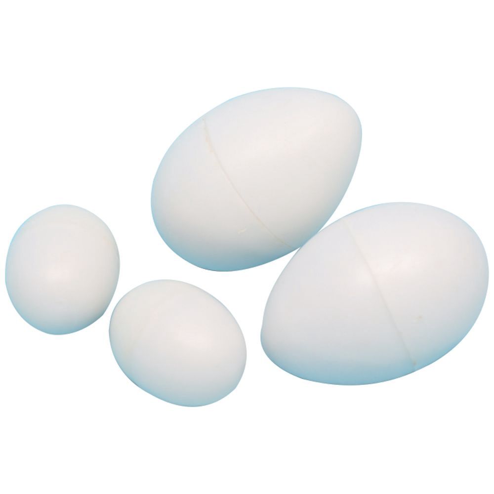 PLASTIC NESTING EGG MEDIUM 10pk