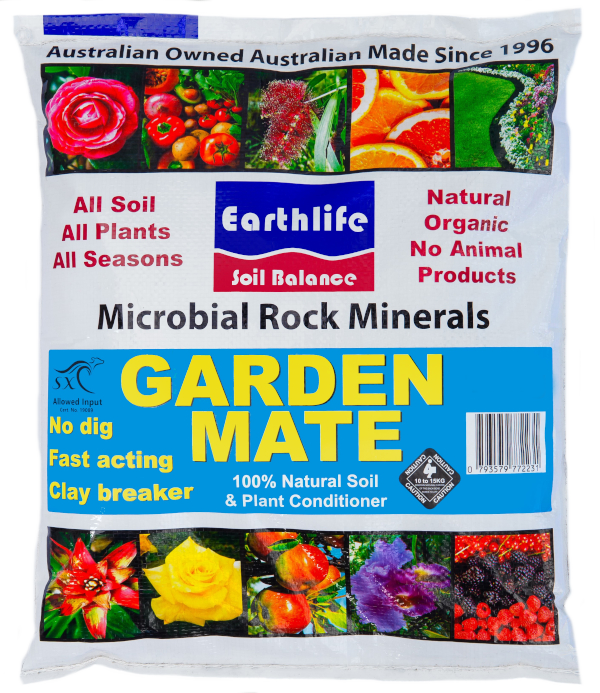 EARTHLIFE GARDEN MATE (ROCK MINERALS) 12KG