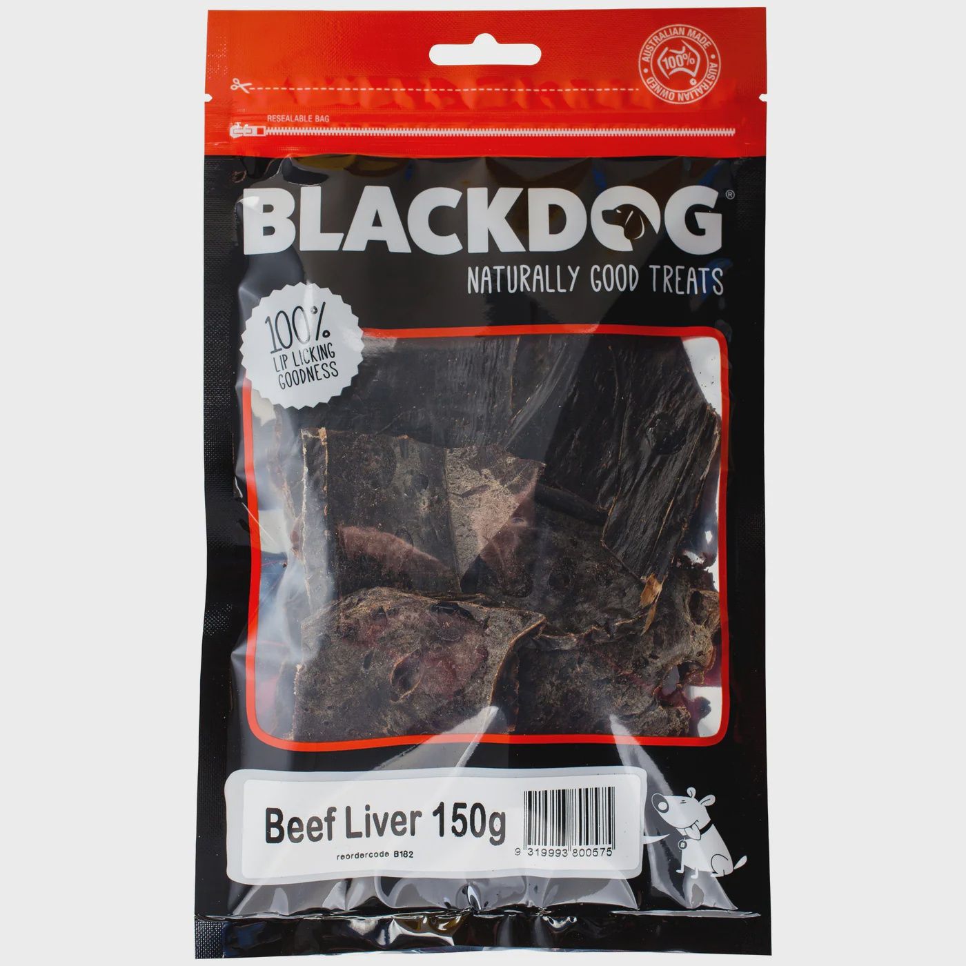 BLACKDOG BEEF LIVER 150G