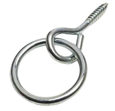 HITCHING RING WITH SCREW EYE