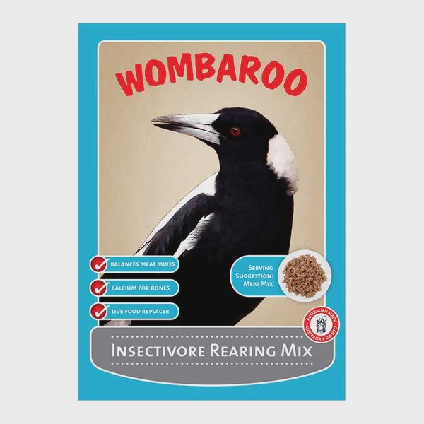 WOMBAROO INSECTIVORE REARING MIX 1KG