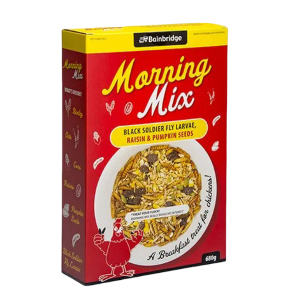 BAINBRIDGE MORNING MIX CHICKEN BREAKFAST TREAT RAISIN, PUMPKIN SEED