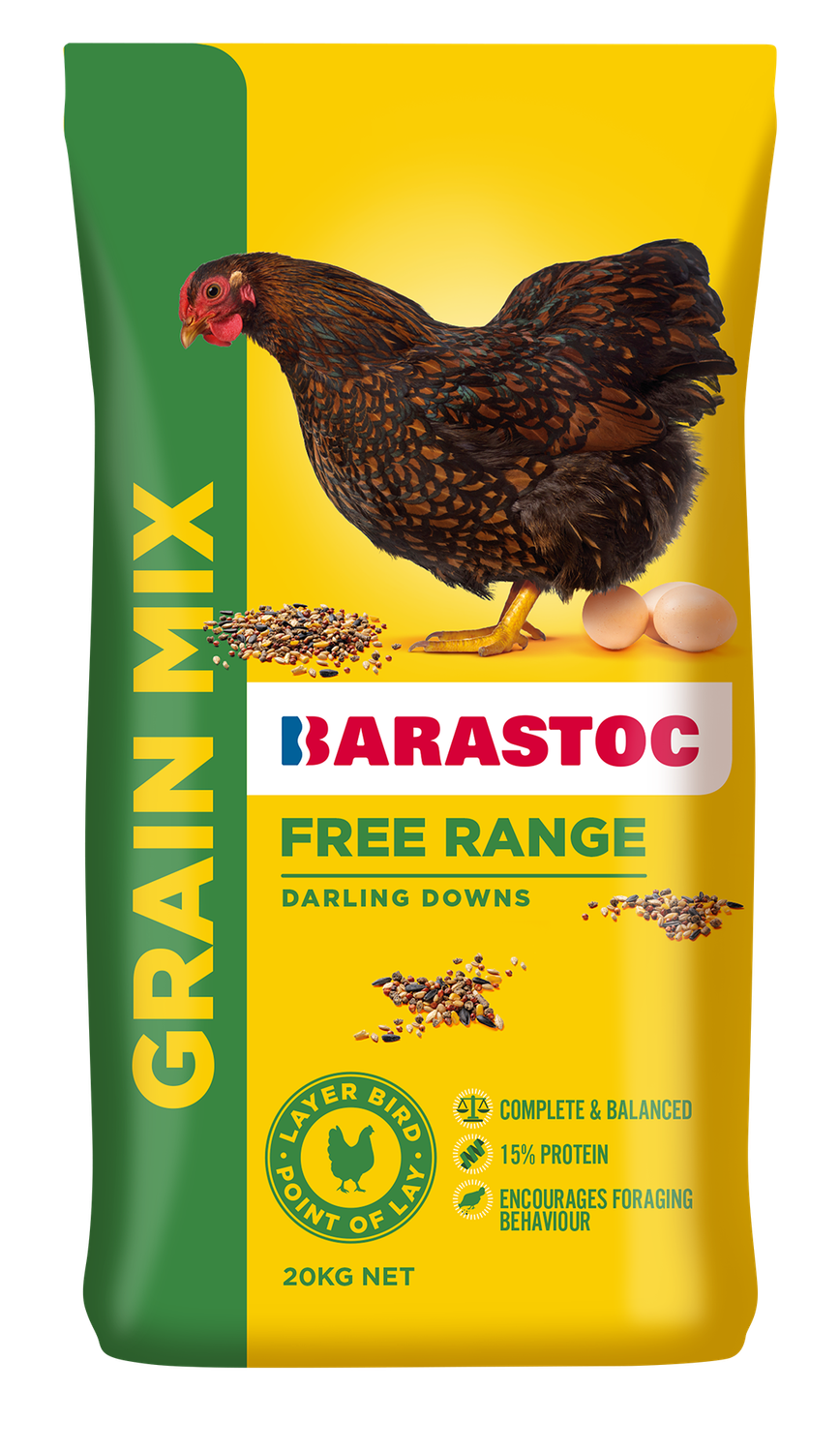 BARASTOC GRAIN MIX 20KG - DARLING DOWNS