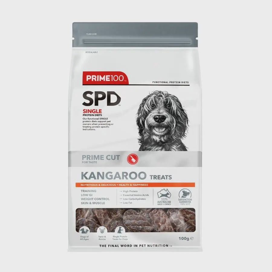 PRIME 100 SPD PRIME CUT KANGAROO TREATS 100G