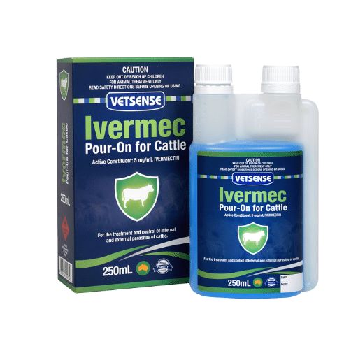IVERMEC POUR-ON FOR CATTLE 250ML