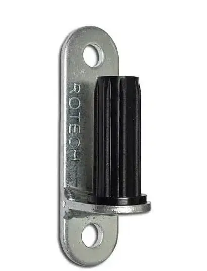 ROTECH 25NB BOLT-ON GUDGEON W/- NYLON BUSH