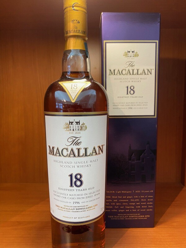 Macallan 18 von 1995