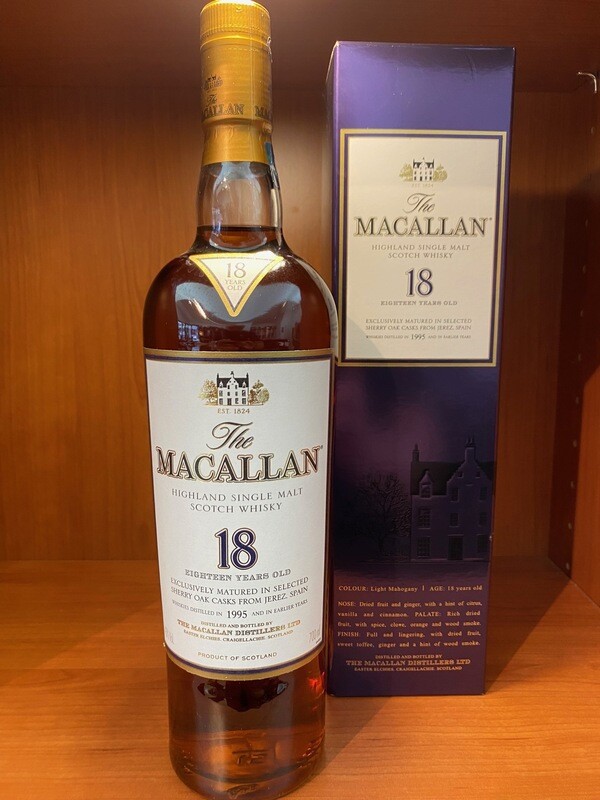 Macallan 18 von 1996