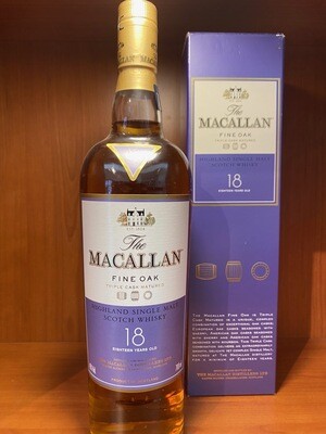 Macallan 18 Fine Oak