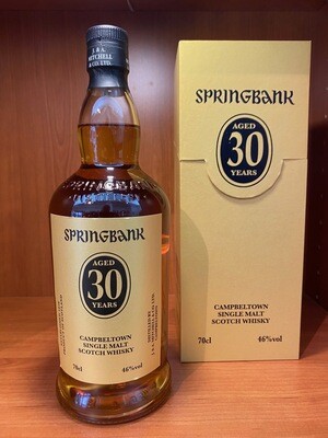 Springbank 30 Jahre