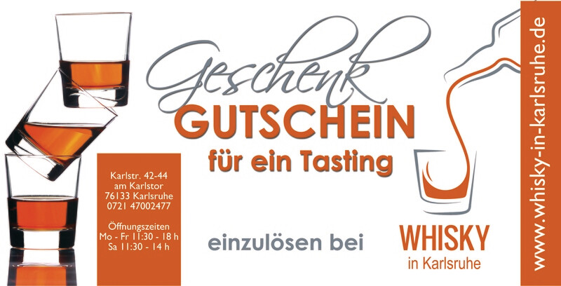 Gutschein für ein Tasting