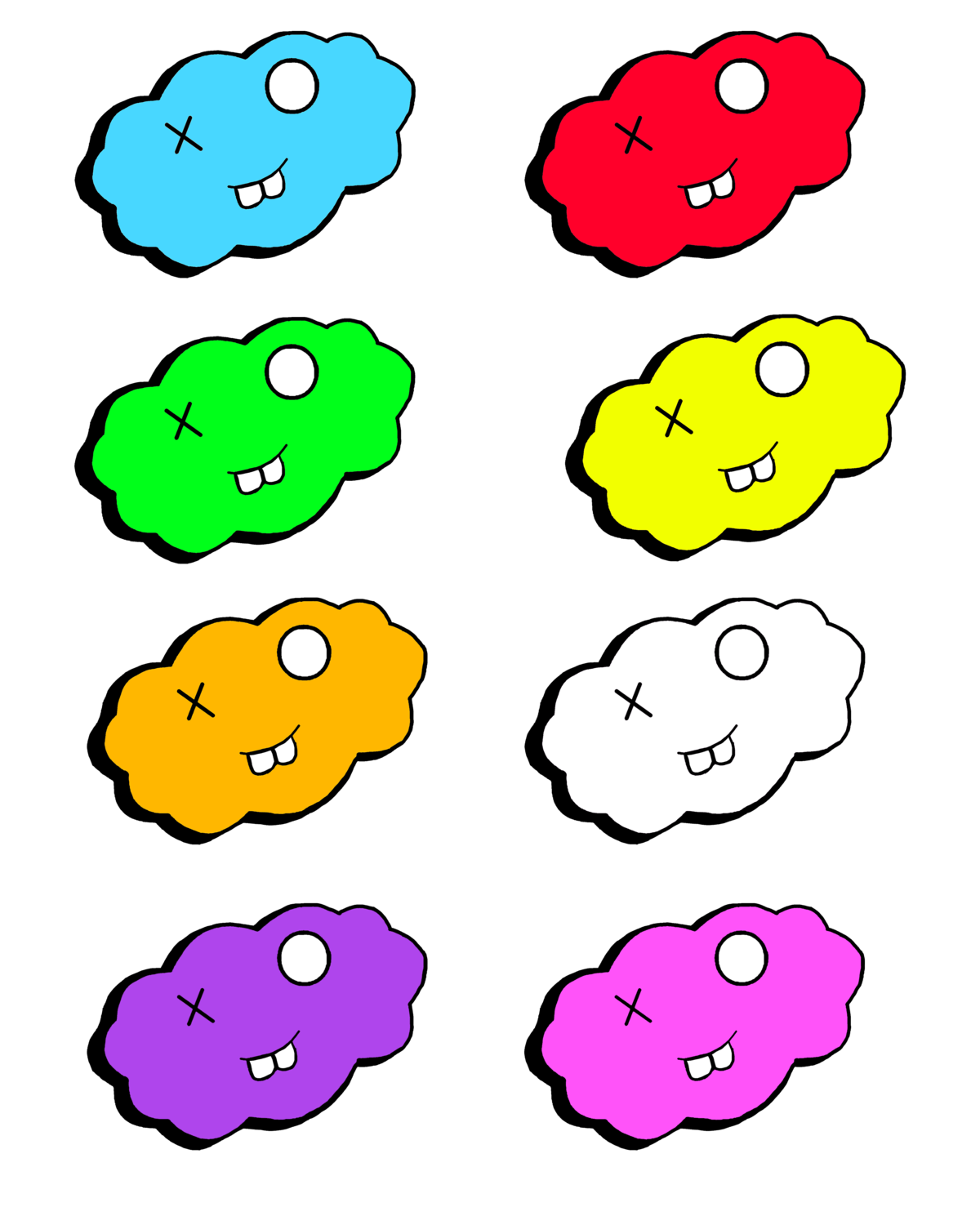 Rainbow CLXXD Sticker Pack