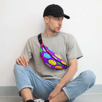 Purple Clxxd Fanny Pack