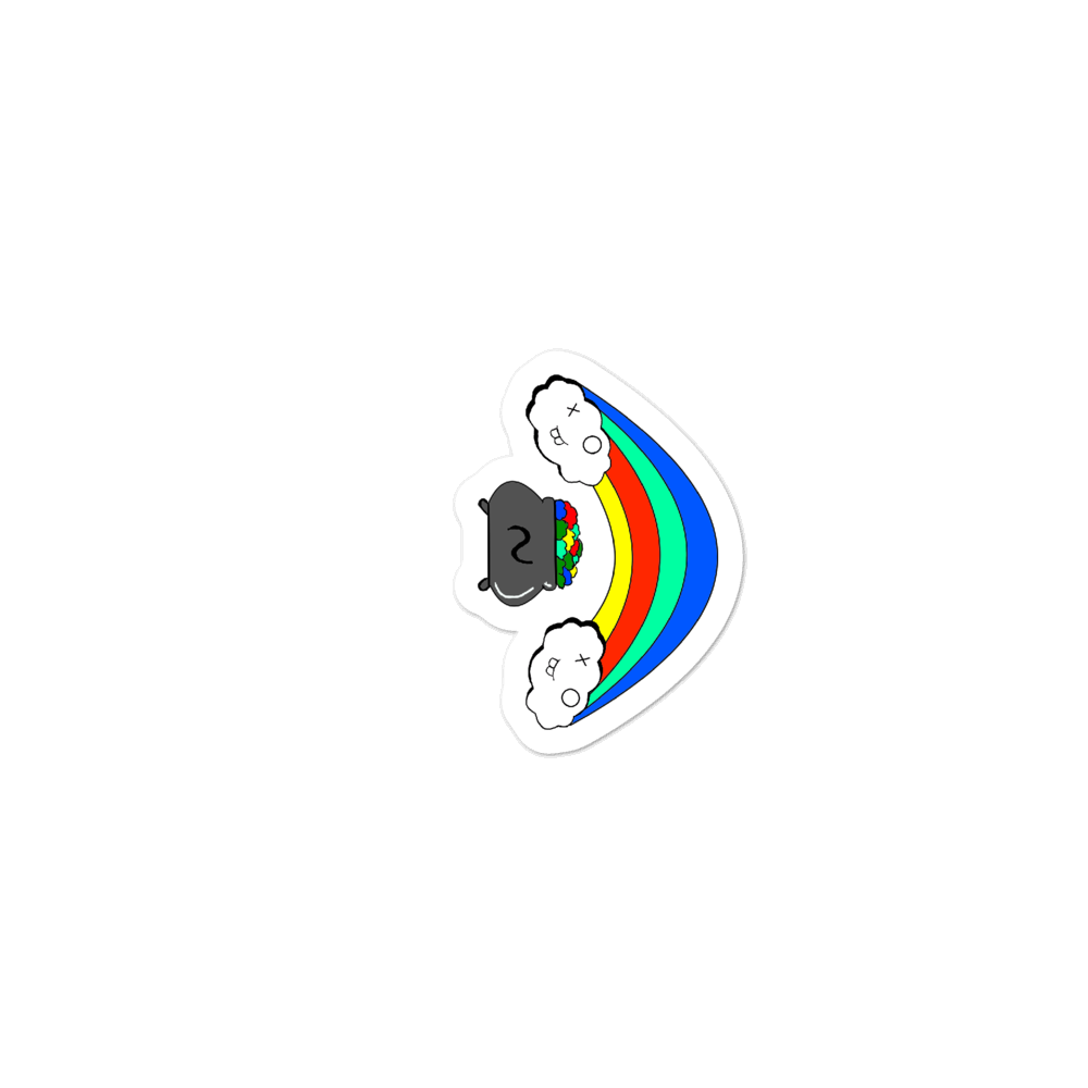 Lucky Rainbow CLXXD Sticker
