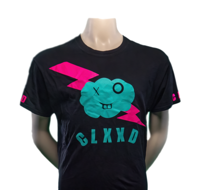 CLXXD Pink and Cyan T- Shirt (Gender Neutral)