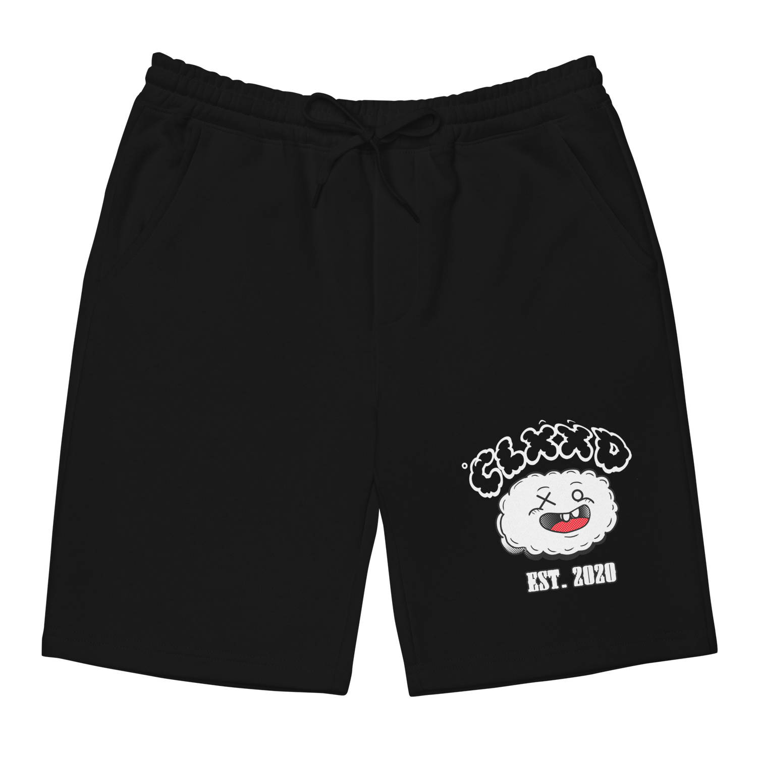 Men&#39;s Black CLXXD 2025  fleece shorts