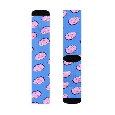 Cotton Candy Clxxd Polyester Crew Socks