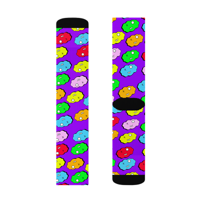 Rainbow Clxxd Polyester Crew Socks