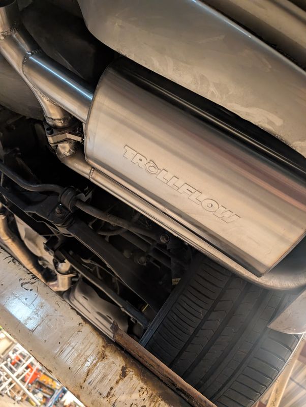 Trollflow VT eletronisk spjeldtyrt eksos