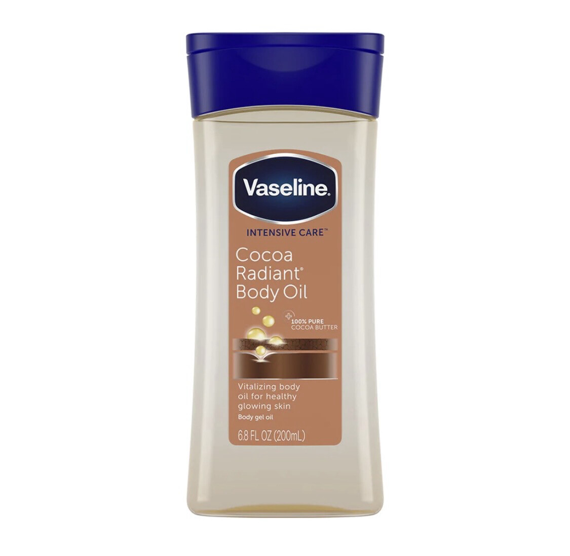 Vaseline Intensive Care Radiant Body Oil Gel with Cocoa Butter