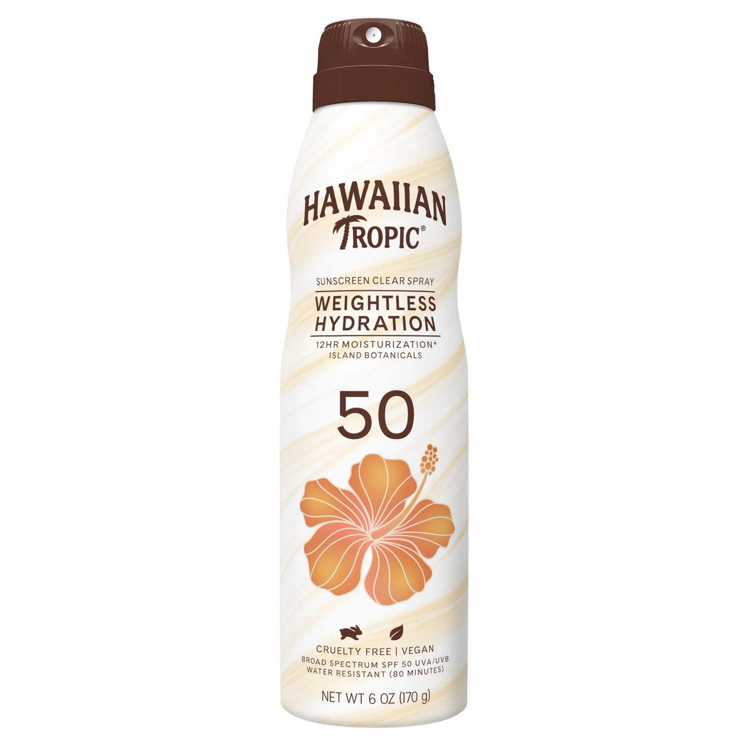 Hawaiian Tropic Weightless Hydration Clear Spray SPF 50