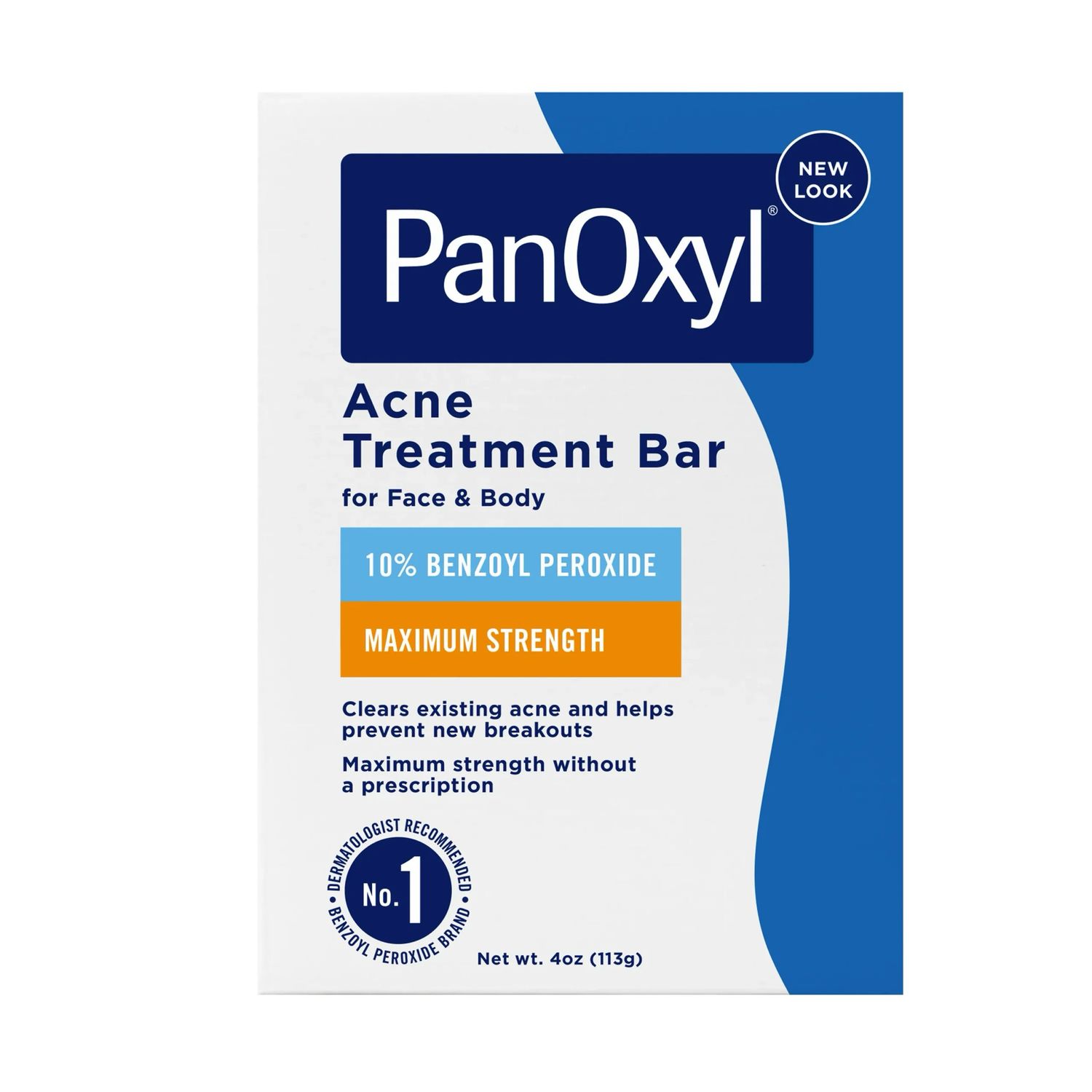 PanOxyl Acne Treatment Bar, 10% Benzoyl Peroxide