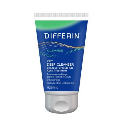 Differin 5% Benzoyl Peroxide Daily Deep Cleanser
