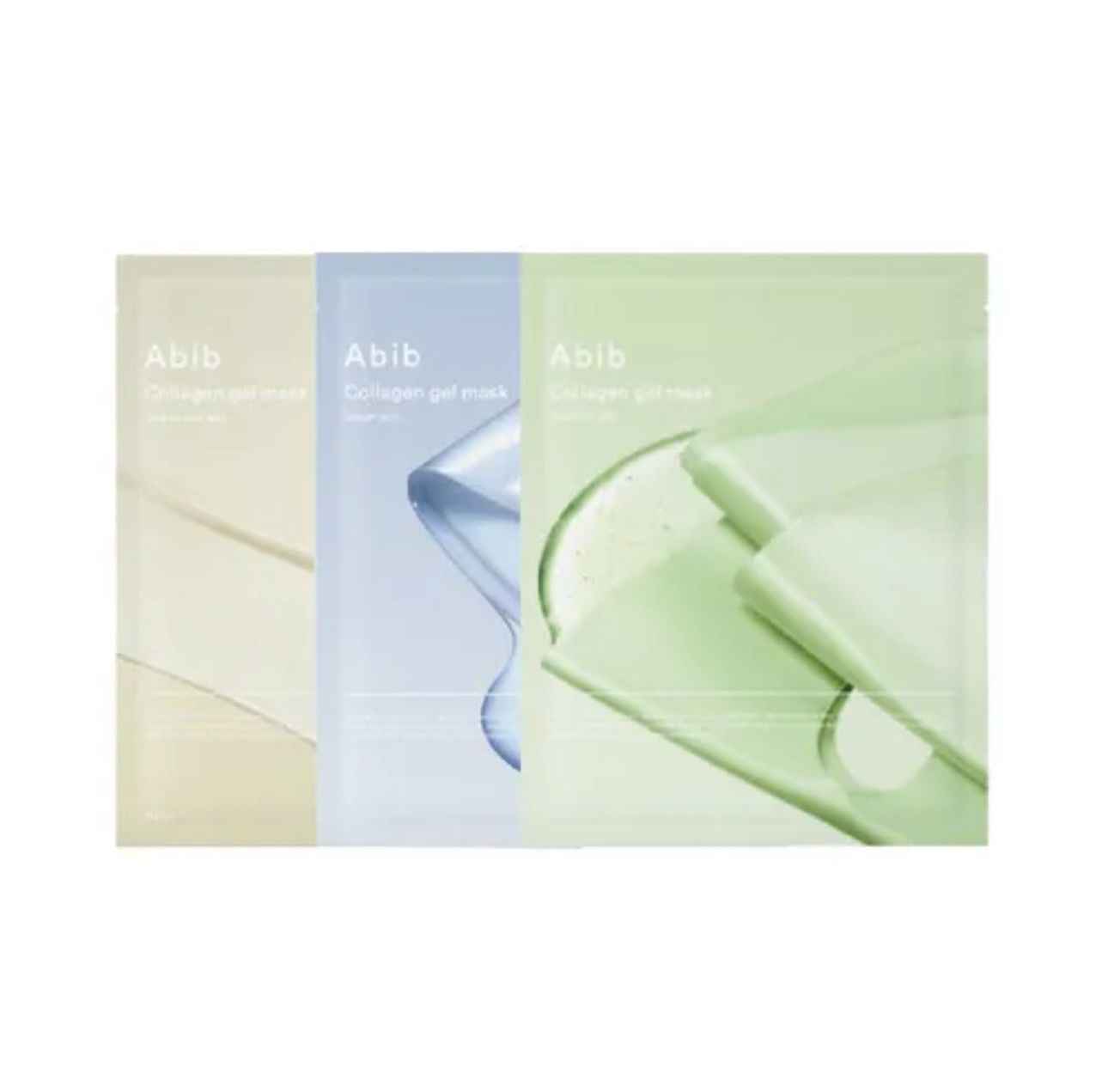 Abib Collagen Gel Masks - 3 types