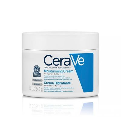 CeraVe Moisturizing Cream, Dry to Very Dry Skin 12oz