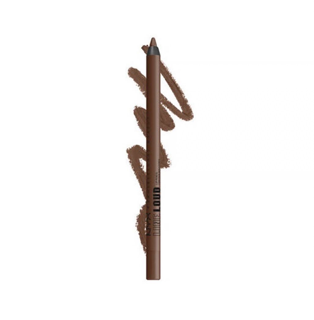 NYX Line Loud Vegan Longwear Lip Liner - Rebel Kind (Chocolate Brown)