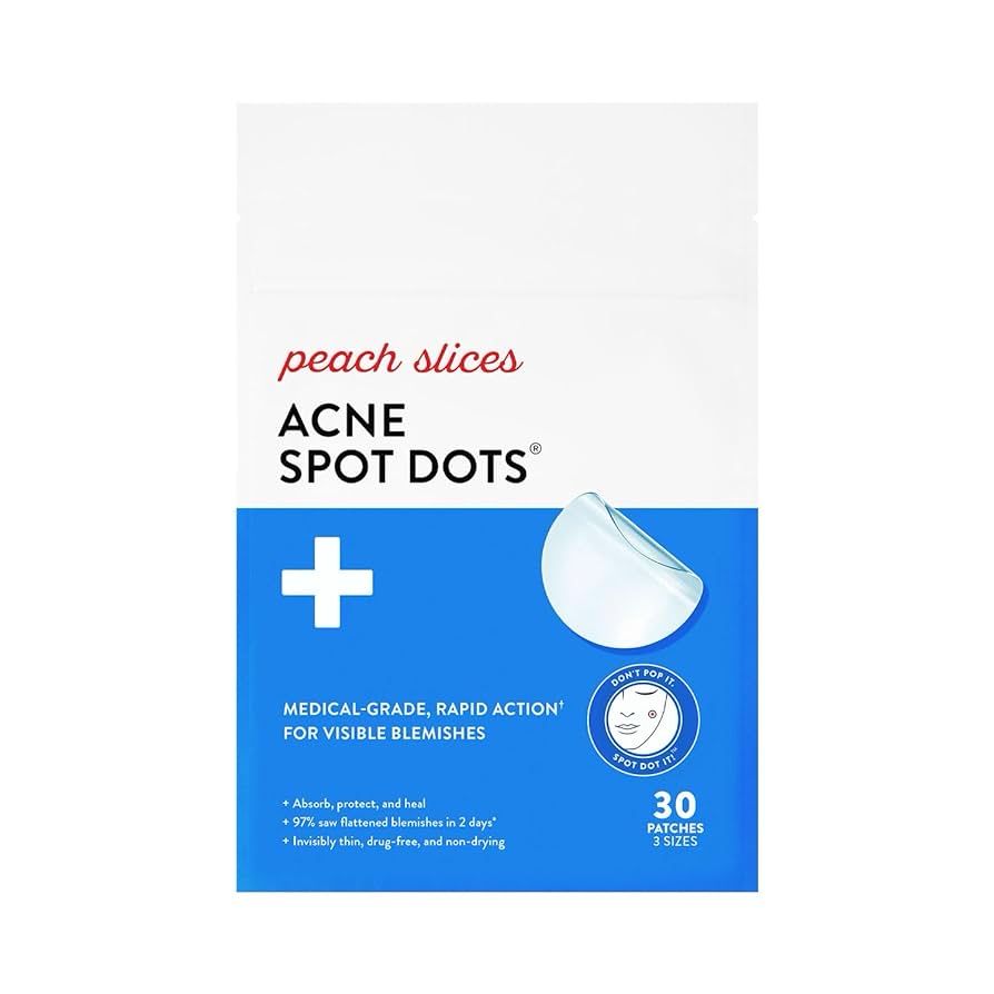 Peach Slices Hydrocolloid Acne Patches