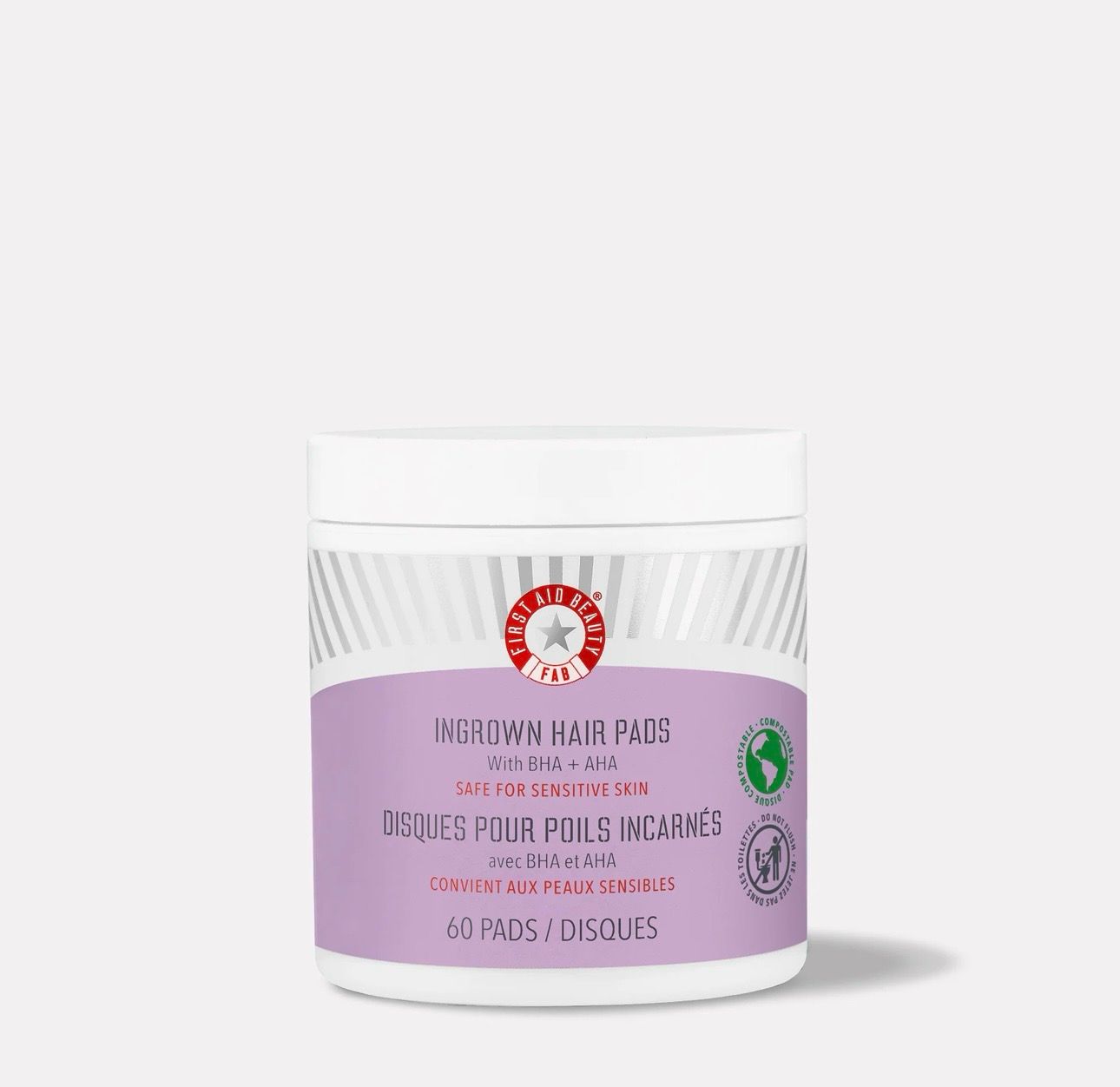First Aid Beauty Ingrown Hair Pads with BHA + AHA