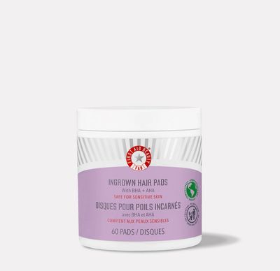 First Aid Beauty Ingrown Hair Pads with BHA + AHA