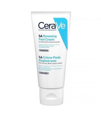 CeraVe SA Renewing Foot Cream