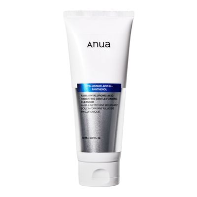 Anua 8 Hyaluronic Acid  Hydrating Gentle Foaming Cleanser