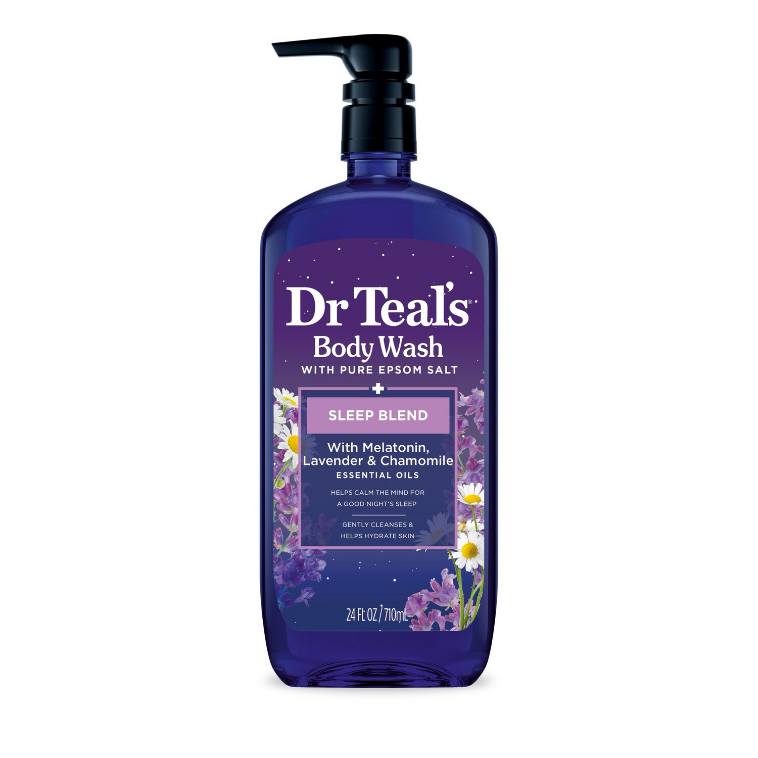 Dr Teal's Sleep Body Wash with Melatonin, Lavender &amp; Chamomile Essential Oils