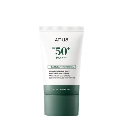 Anua Heartleaf Silky Moisture Sun Cream SPF 50+ PA++++