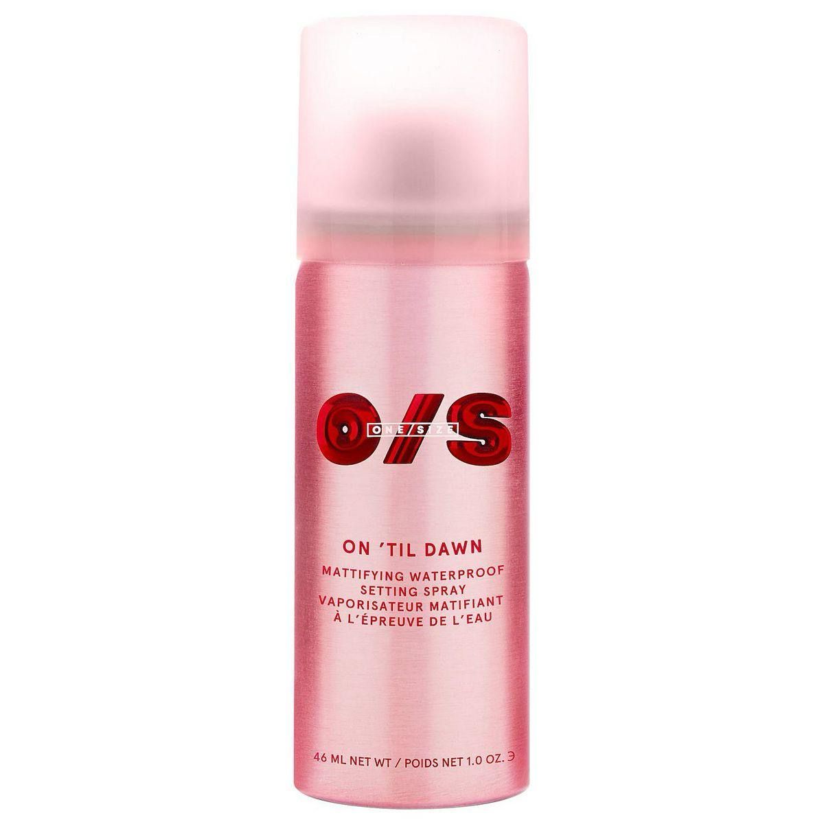 One Size On ‘Til Dawn Mattifying Waterproof Setting Spray 46ml