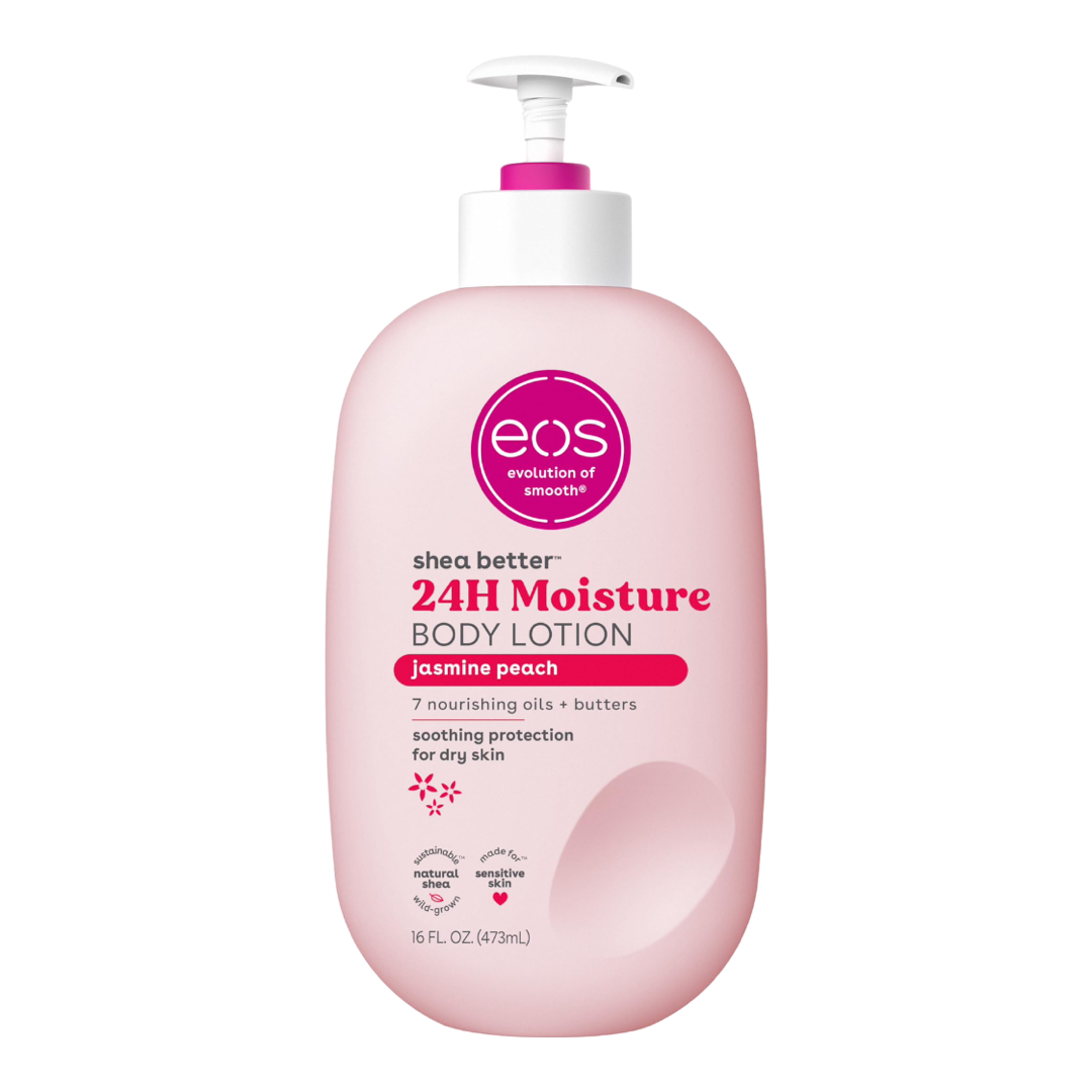 EOS Shea Better Jasmine Peach Body Lotion