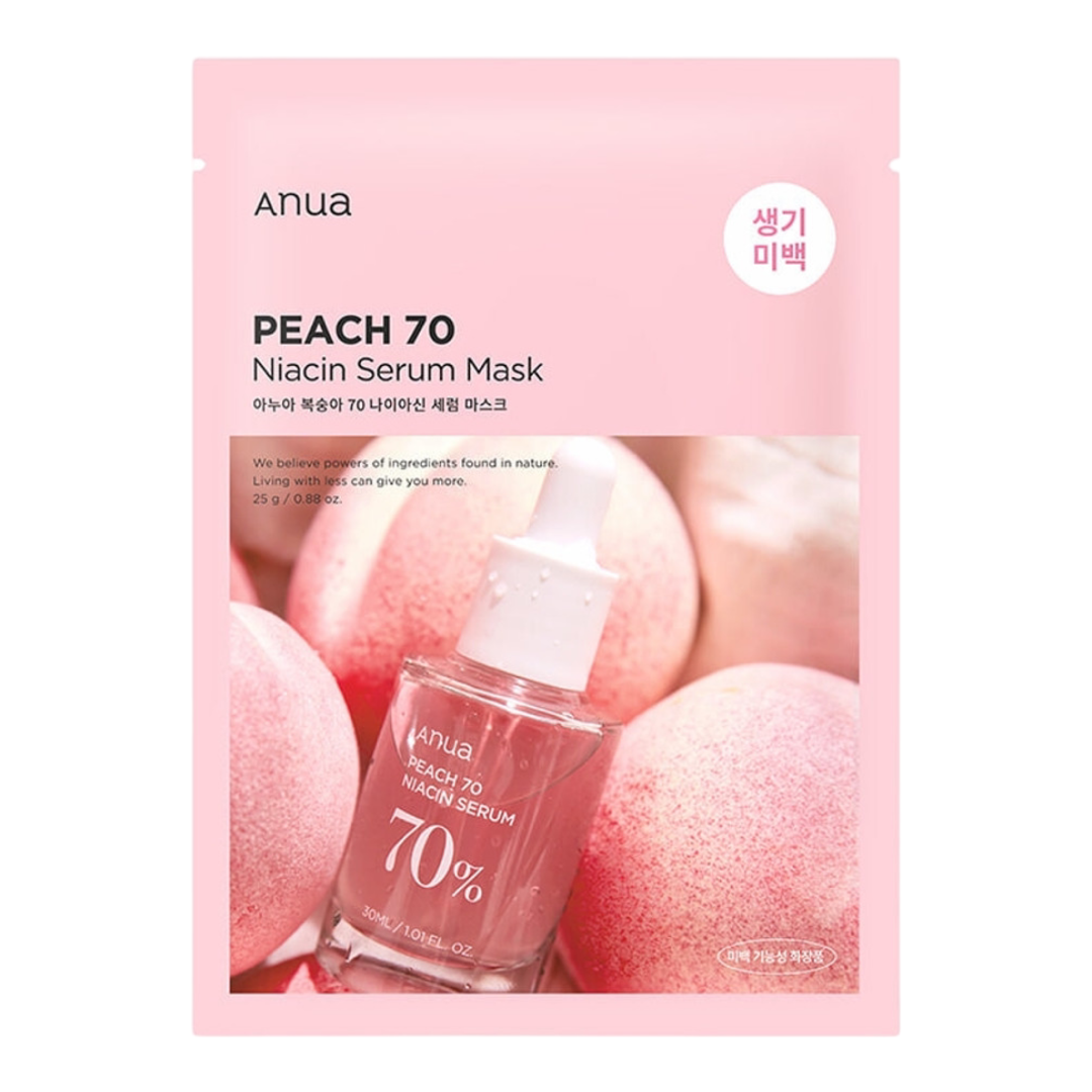 Anua Peach 70 Niacin Serum Sheet Mask