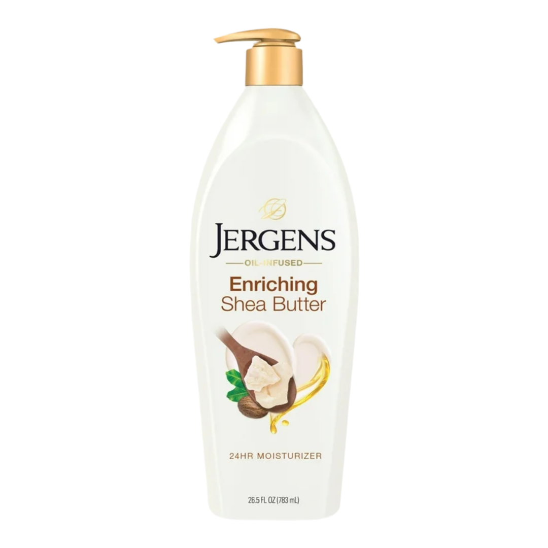 Jergens Shea Butter Body Lotion, Dry Skin Moisturizer 26.5 oz