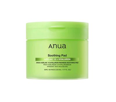 Anua Azelaic 10 Hyaluron Redness Soothing Pad Anua Azelaic 10 Hyaluron Redness Soothing Pad
