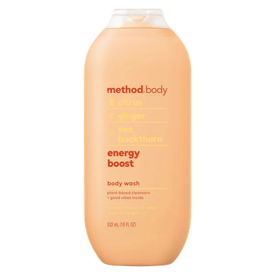 Method Energy Boost Body Wash