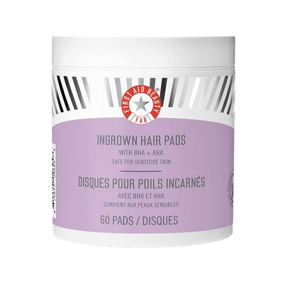First Aid Beauty Ingrown Hair Pads with BHA + AHA