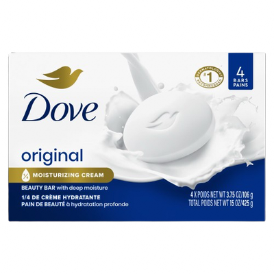 Dove Beauty Bar Soap Original with Deep Moisture