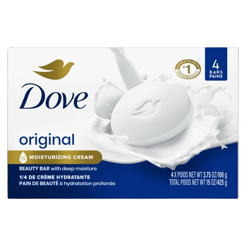 Dove Beauty Bar Soap Original with Deep Moisture