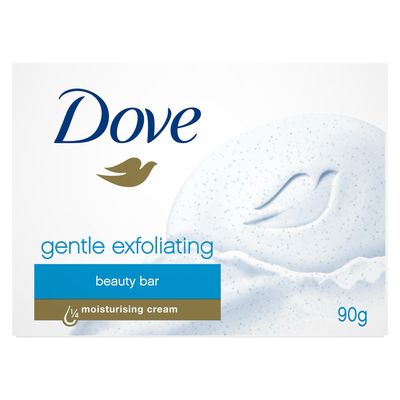 Dove Beauty Bar Soap Gentle Exfoliating