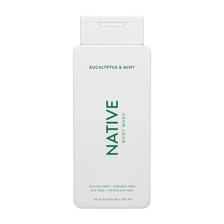 Native Body Wash Eucalyptus &amp; Mint 18 oz