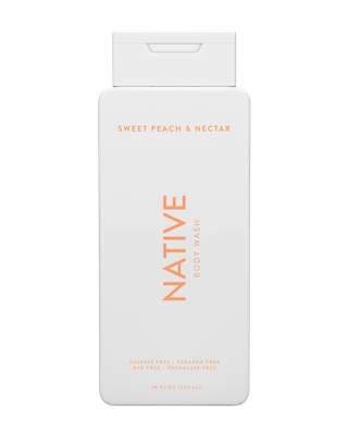 Native Body Wash Sweet Peach &amp; Nectar 18 oz