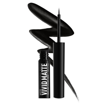 NYX Professional Makeup Vivid Matte Liquid Black Eyeliner
